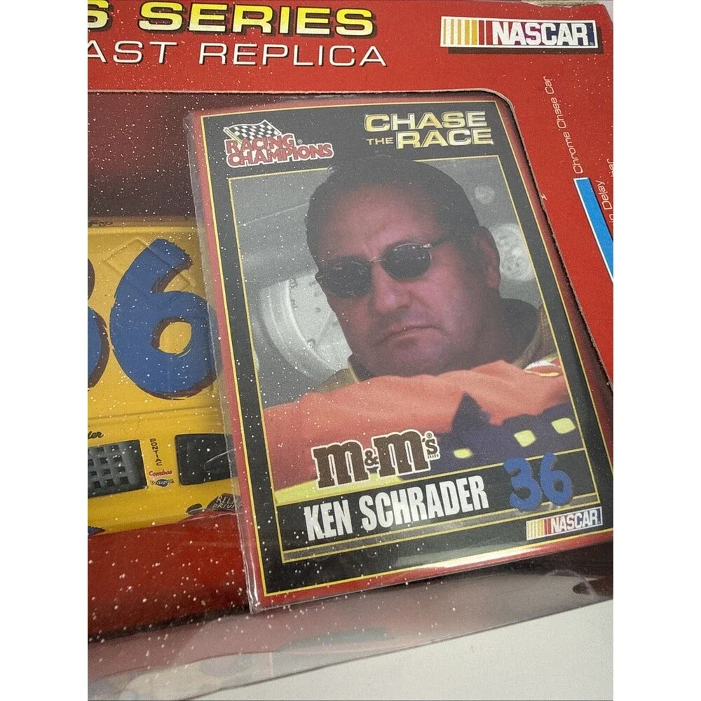 Jimmy Spencer Shrek 2002 Racing Champions Chase the Race 1:24 + Ken Schrader Car